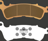 Front Sintered Sport Racing Brake Pads - Galfer Compatible With Suzuki Uh 125 Burgman R (2011)