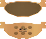 Rear Sintered Scooter Brake Pads - Galfer Compatible With Yamaha Sp 400 Magesty (2004)