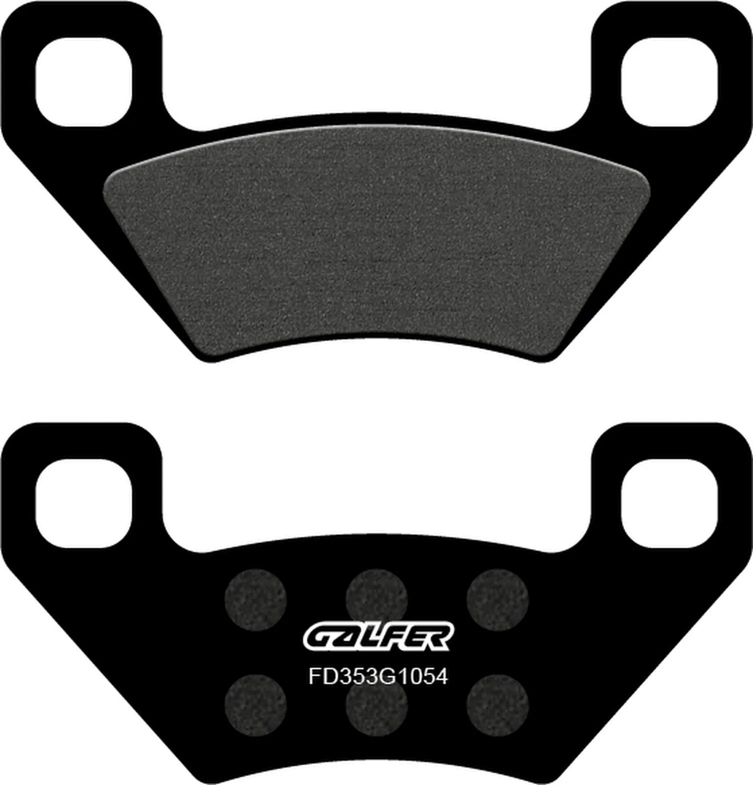 Pastiglie Freno Posteriore Semi Metallo - Galfer Compatibile Con Arctic Cat 400 Fi 5 4X4 (2005)