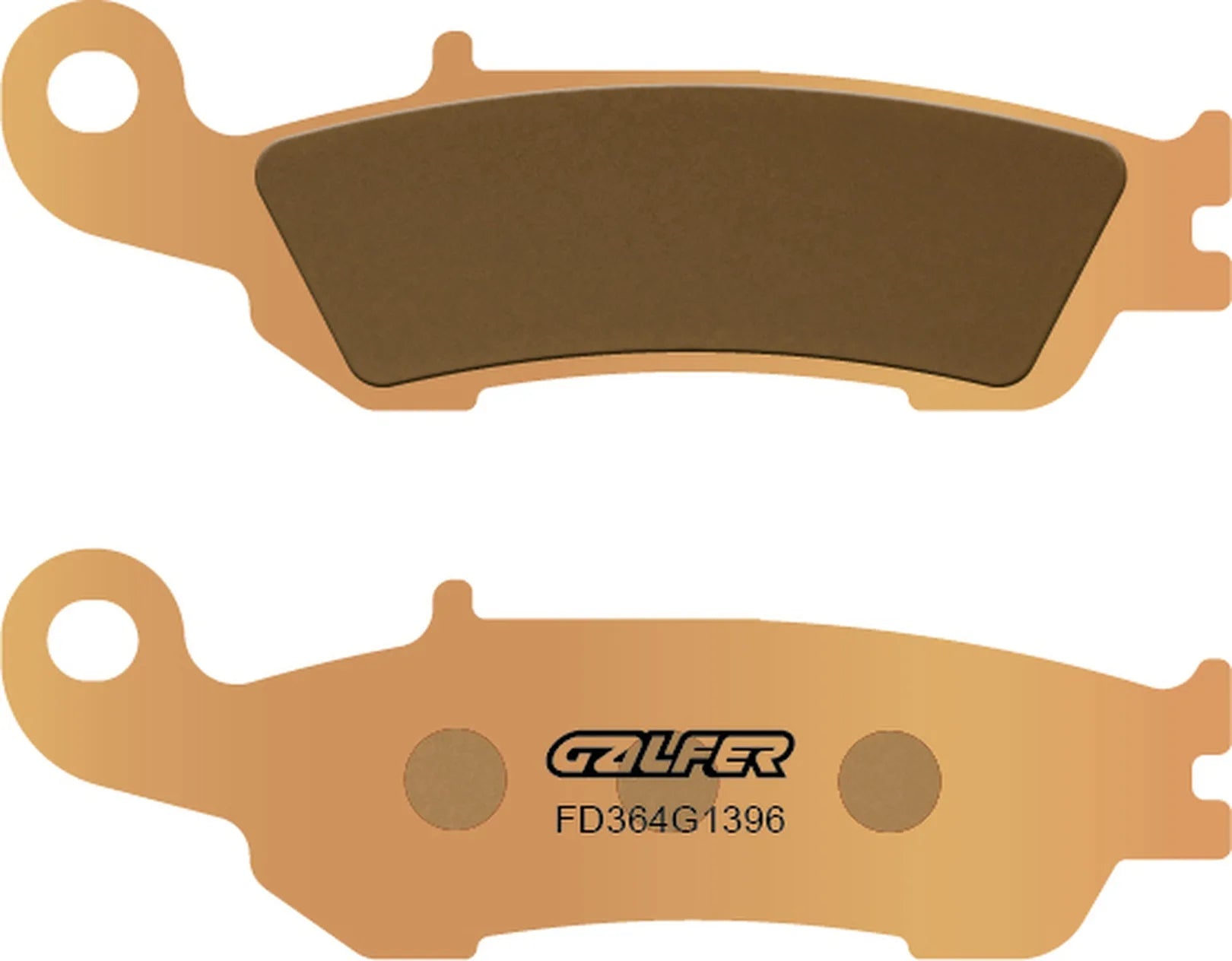 Front Sintered Off-Road Brake Pads - Galfer Compatible With Yamaha Yz 450 F (2018-2019)