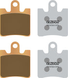 Front Sintered Sport Brake Pads - Galfer Compatible With Yamaha Fjr 1300 Abs (2008)