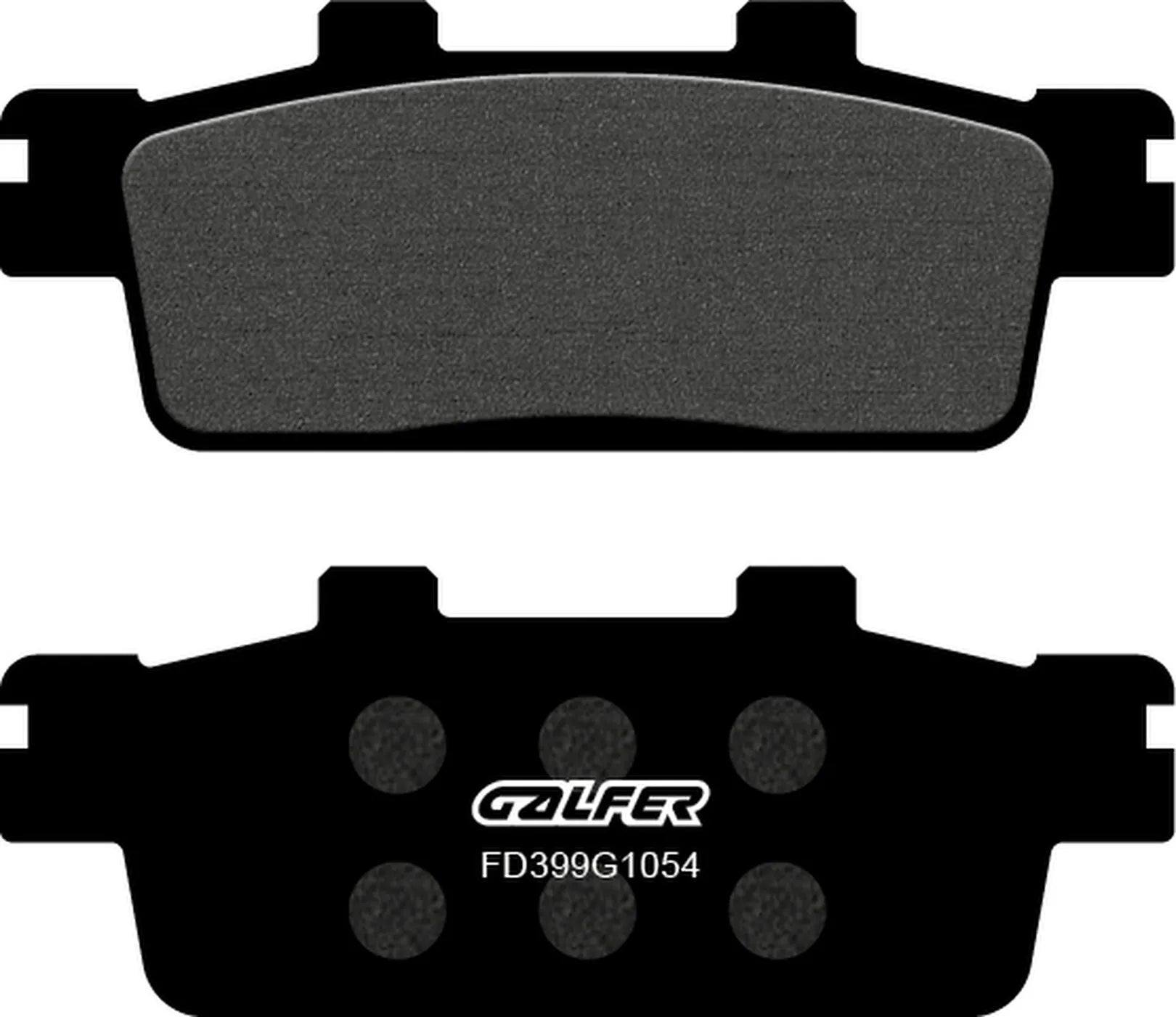 Pastiglie Freno Posteriore Semi Metallo - Galfer Compatibile Con E Ton Vector St 300 (2007)