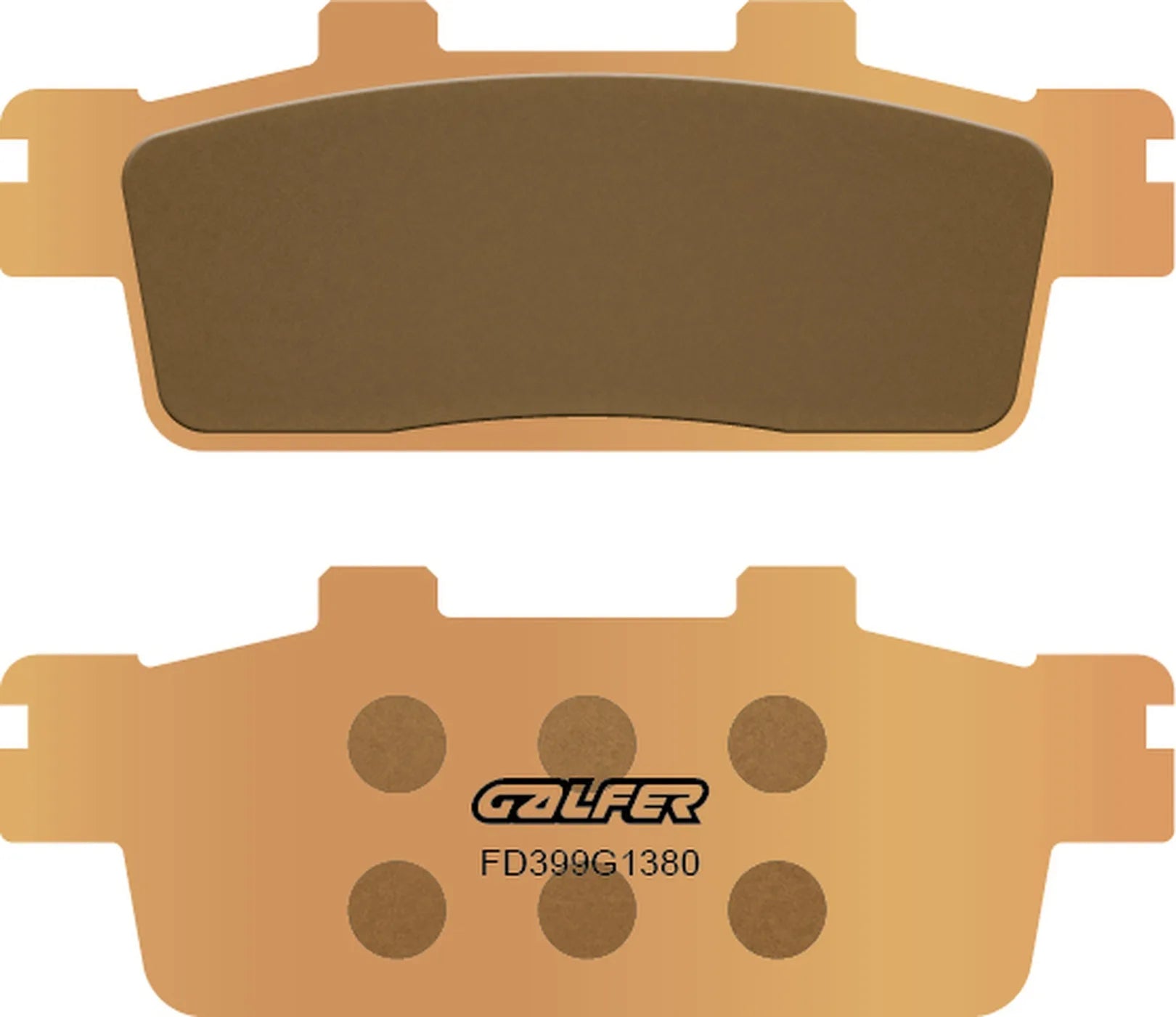 Pastiglie Freno Posteriore Sinterizzate Scooter - Galfer Compatibile Con E Ton Vortex St 300 (2007)