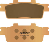 Rear Sintered Scooter Brake Pads - Galfer Compatible With Kymco People 125 Gti (2010-2011)