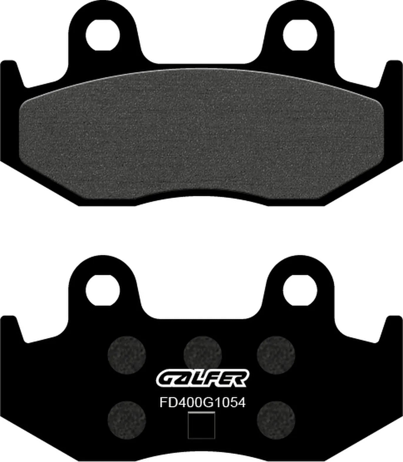 Rear Semi-Metal Brake Pads - Galfer Compatible With Suzuki An 250 Burgman (2003-2006)