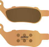 Rear Sintered Street Brake Pads - Galfer Compatible With Harley-Davidson Fld Dyna Switchback 1573 (2012-2016)