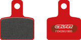 Rear Semi-Metal Trial Top Brake Pads - Galfer Compatible With Beta Sincro 300 2T (1926)