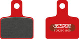 Pastiglie Freno Posteriore Semi Metallo Trial Top - Galfer Compatibile Con Beta Evo 125 (2009-2011)