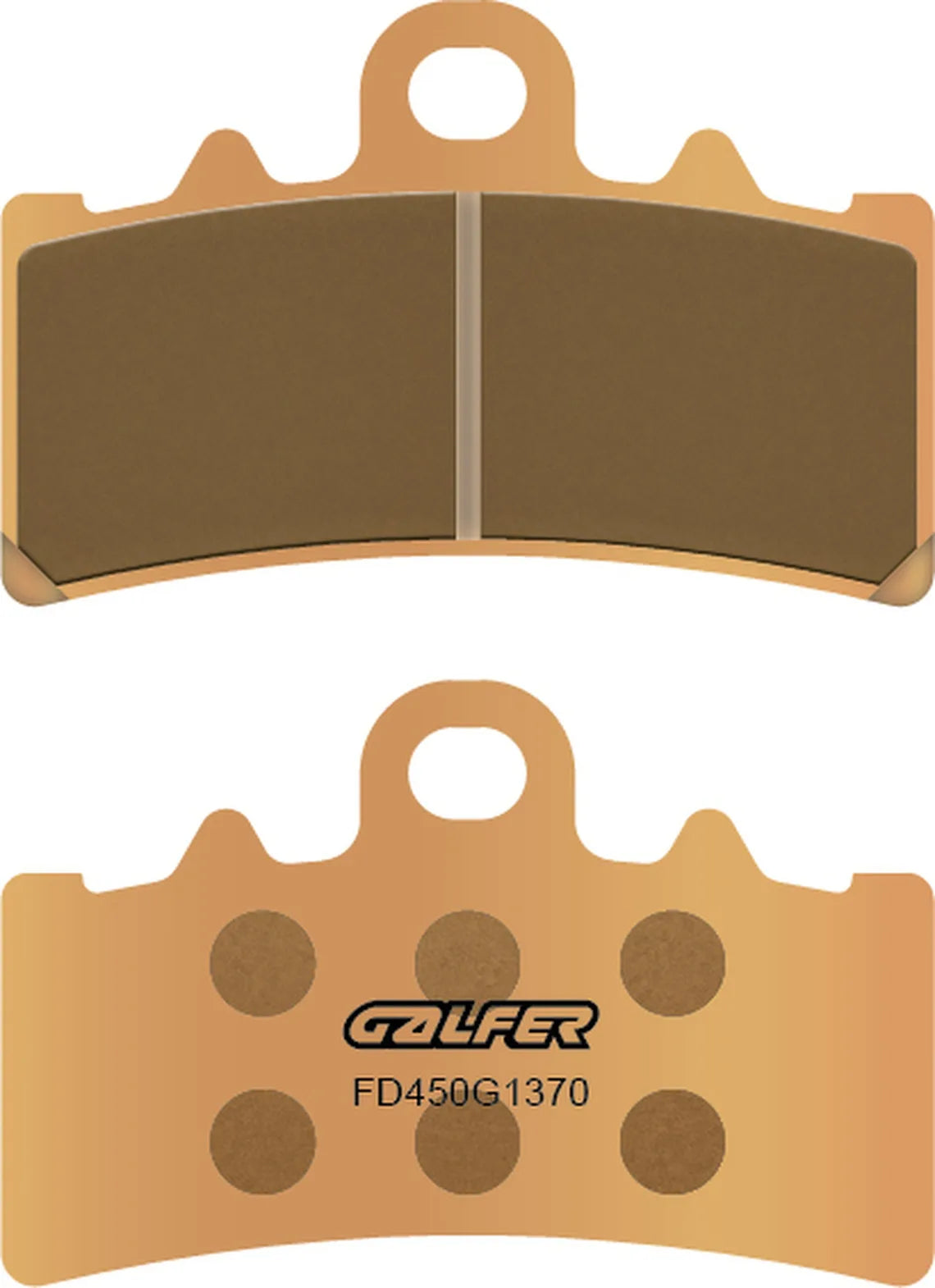 Front Sintered Street Brake Pads - Galfer Compatible With Ktm 250 Adventure (2021)