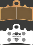 Front Sintered Sport Racing Brake Pads - Galfer Compatible With Husqvarna Svartpilen 125 (2021)