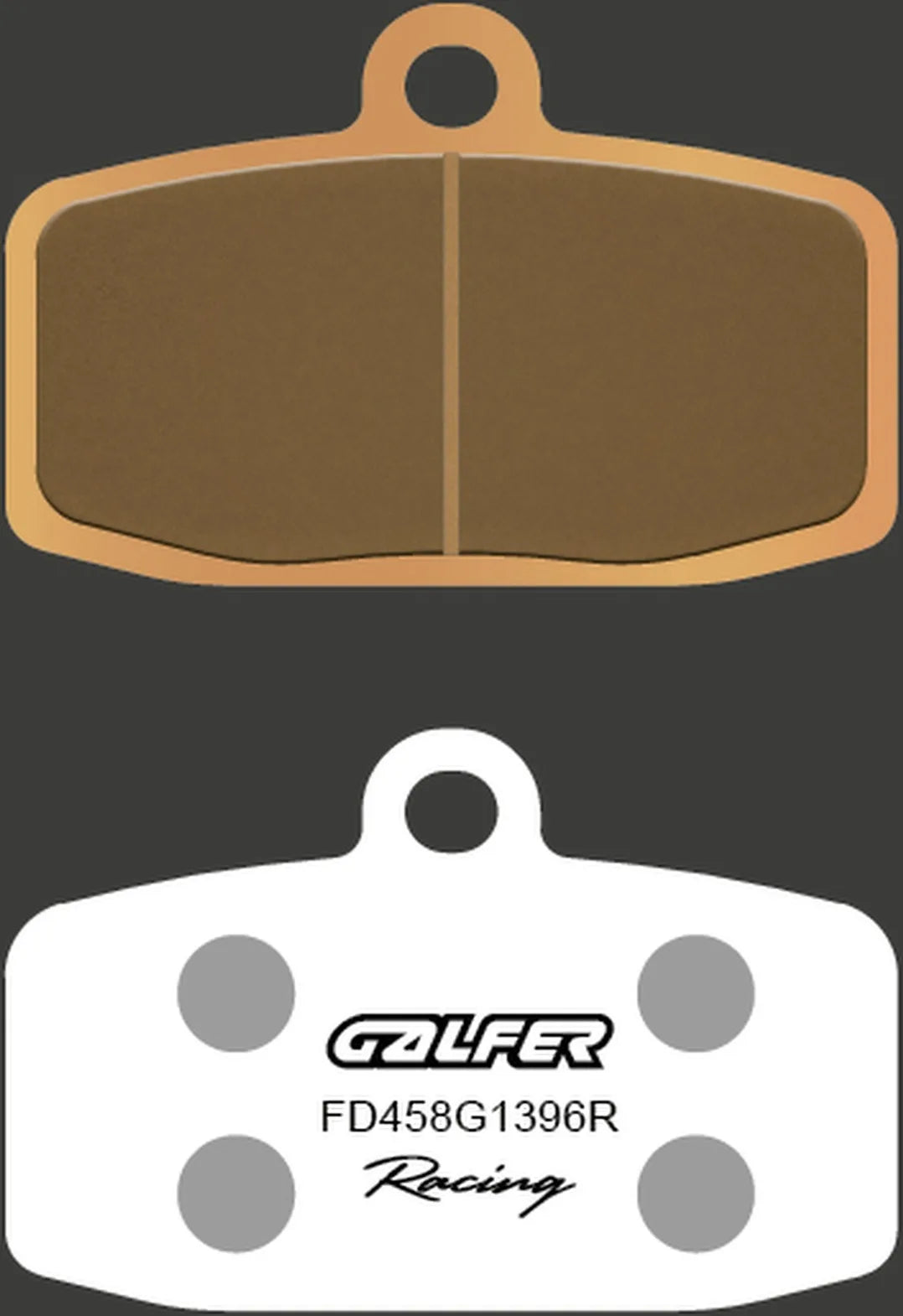 Front Sintered Racing Off-Road Brake Pads - Galfer Compatible With Mir Racing Mini Gp-12 140 (2023)