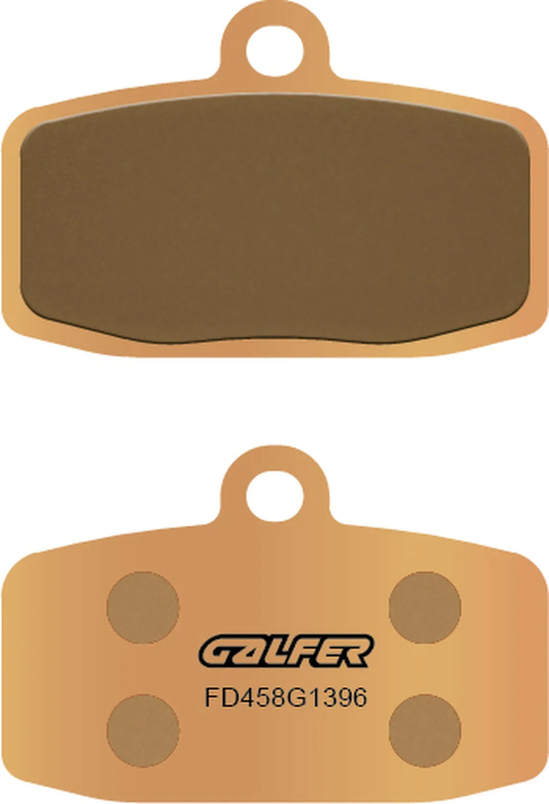 Front Sintered Off-Road Brake Pads - Galfer Compatible With Mir Racing Mini Gp-12 155 (2023)