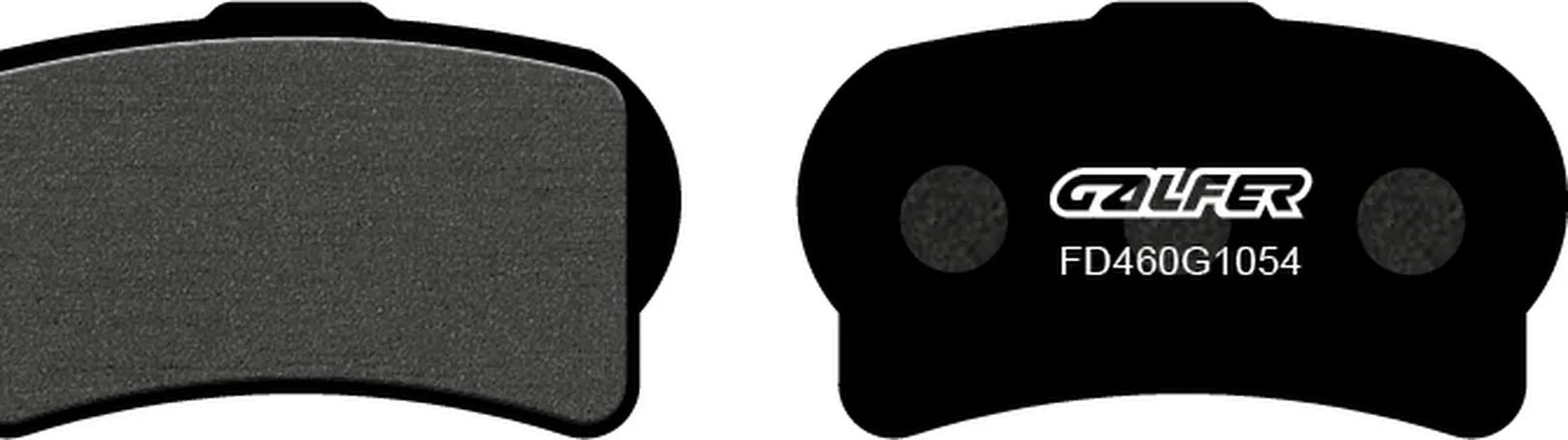 Front Semi-Metal Brake Pads - Galfer Compatible With Vertigo Combat Camo 250 (2015)