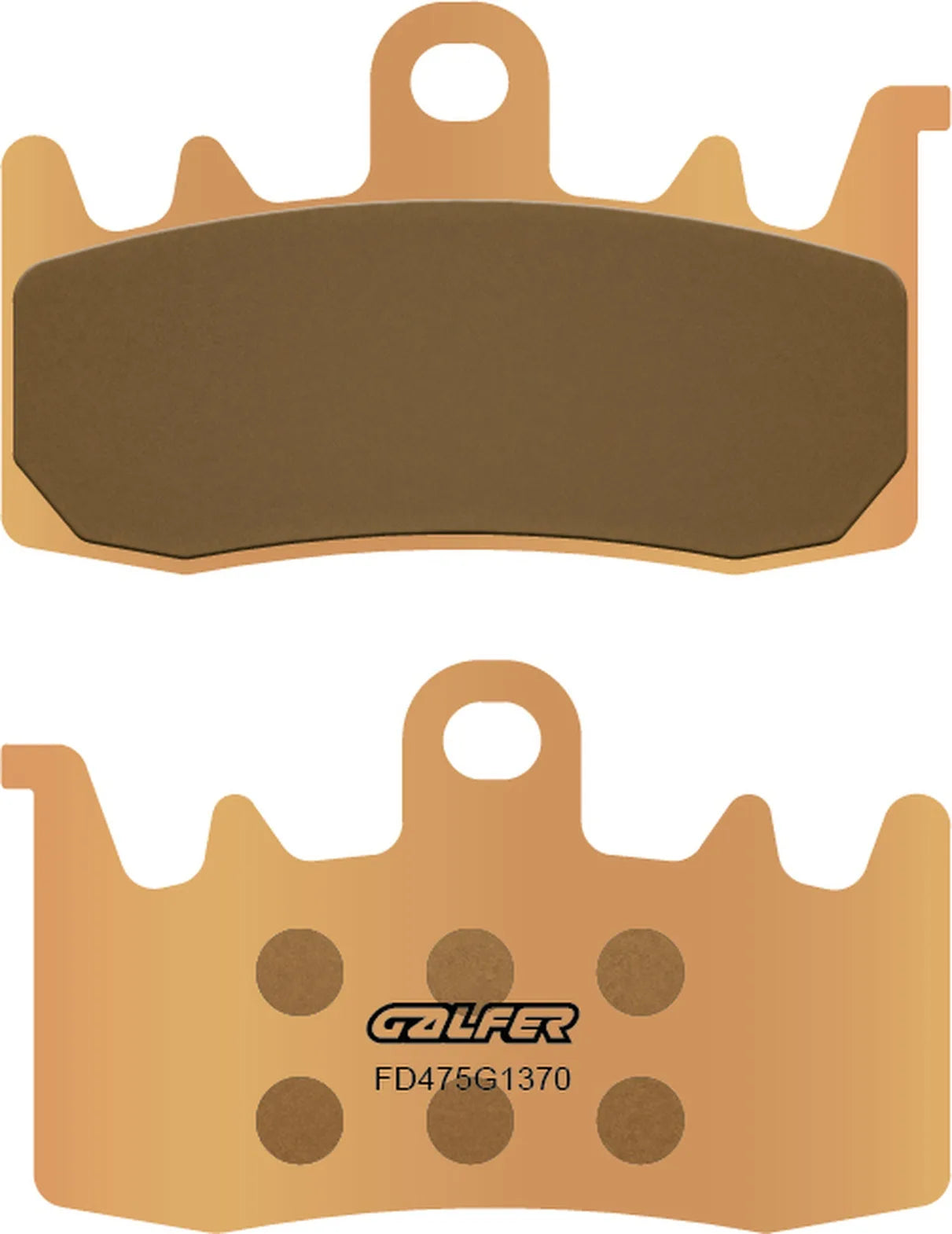 Front Sintered Street Brake Pads - Galfer Compatible With Norton Dominator 961 (2018)