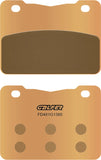 Front Sintered Scooter Brake Pads - Galfer Compatible With Sym Max Sym 600 I Sport Abs (2015)