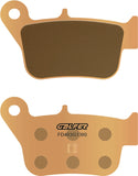 Rear Sintered Scooter Brake Pads - Galfer Compatible With Sym Max Sym 400 I Abs (2014)