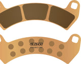 Front Sintered Quads Brake Pads - Galfer Compatible With Polaris Rzr Rzr Xp Turbo 925 (2016)