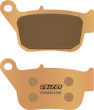 Rear Sintered Scooter Brake Pads - Galfer Compatible With Yamaha X-Max 250 (2014-2017)