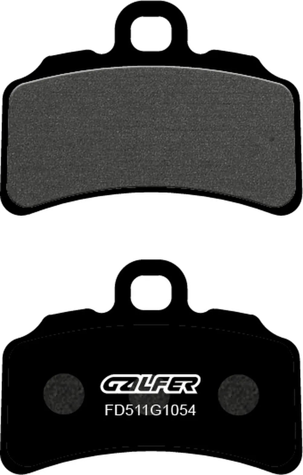 Front Semi-Metal Brake Pads - Galfer Compatible With Vertigo Nitro 300 (2022)