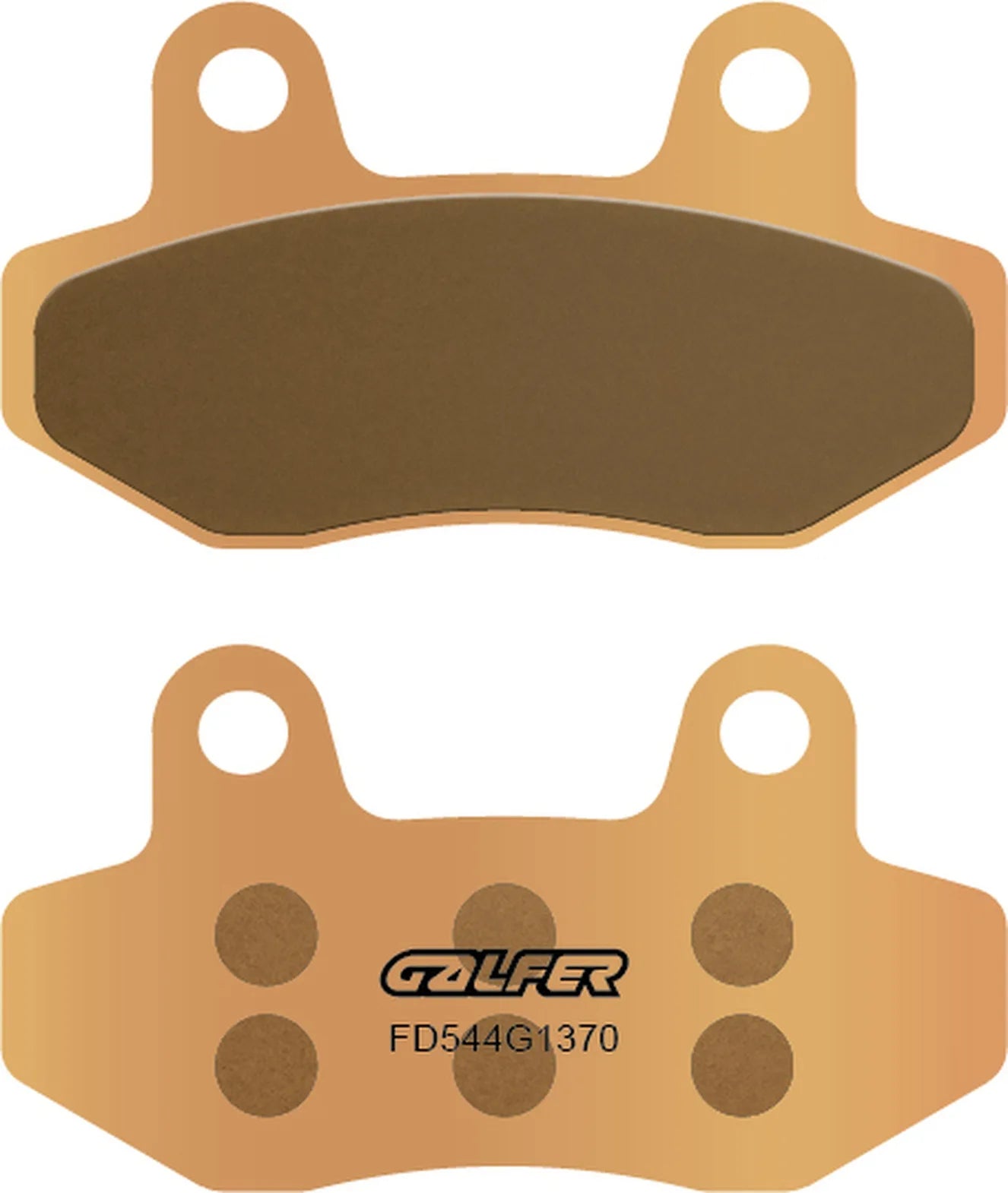 Front Sintered Street Brake Pads - Galfer Compatible With Mash Café Racer 125 (2014)