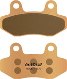 Rear Sintered Street Brake Pads - Galfer Compatible With Hyosung Comet Gt 125 R (2006)