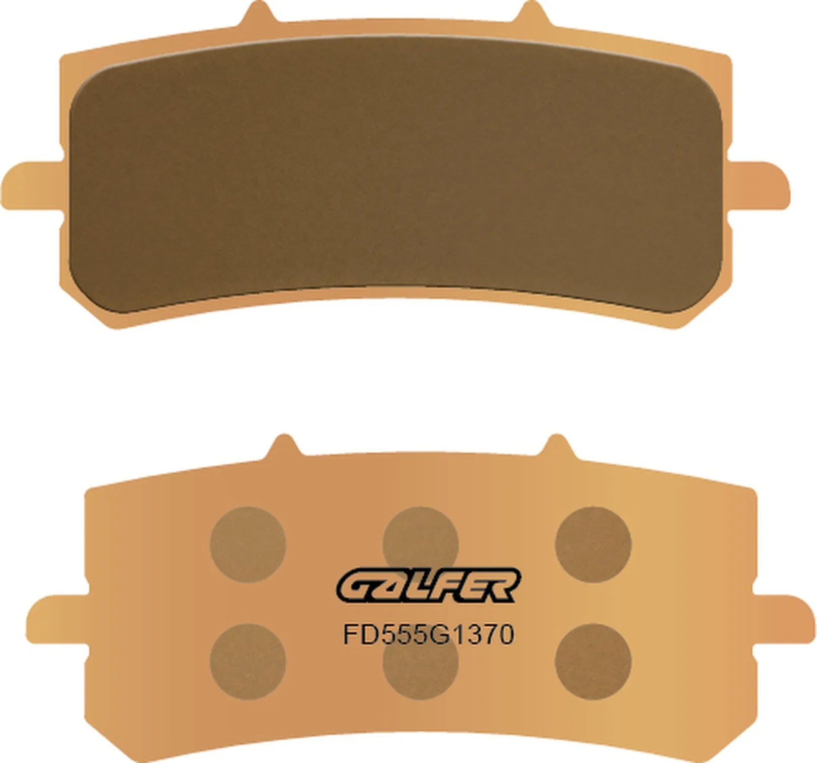Front Sintered Street Brake Pads - Galfer Compatible With Ohvale Gp 2 190 Daytona (2021)
