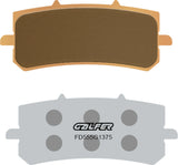 Front Sintered Sport Brake Pads - Galfer Compatible With Rieju Nuuk Cargo 8.5 (2018)