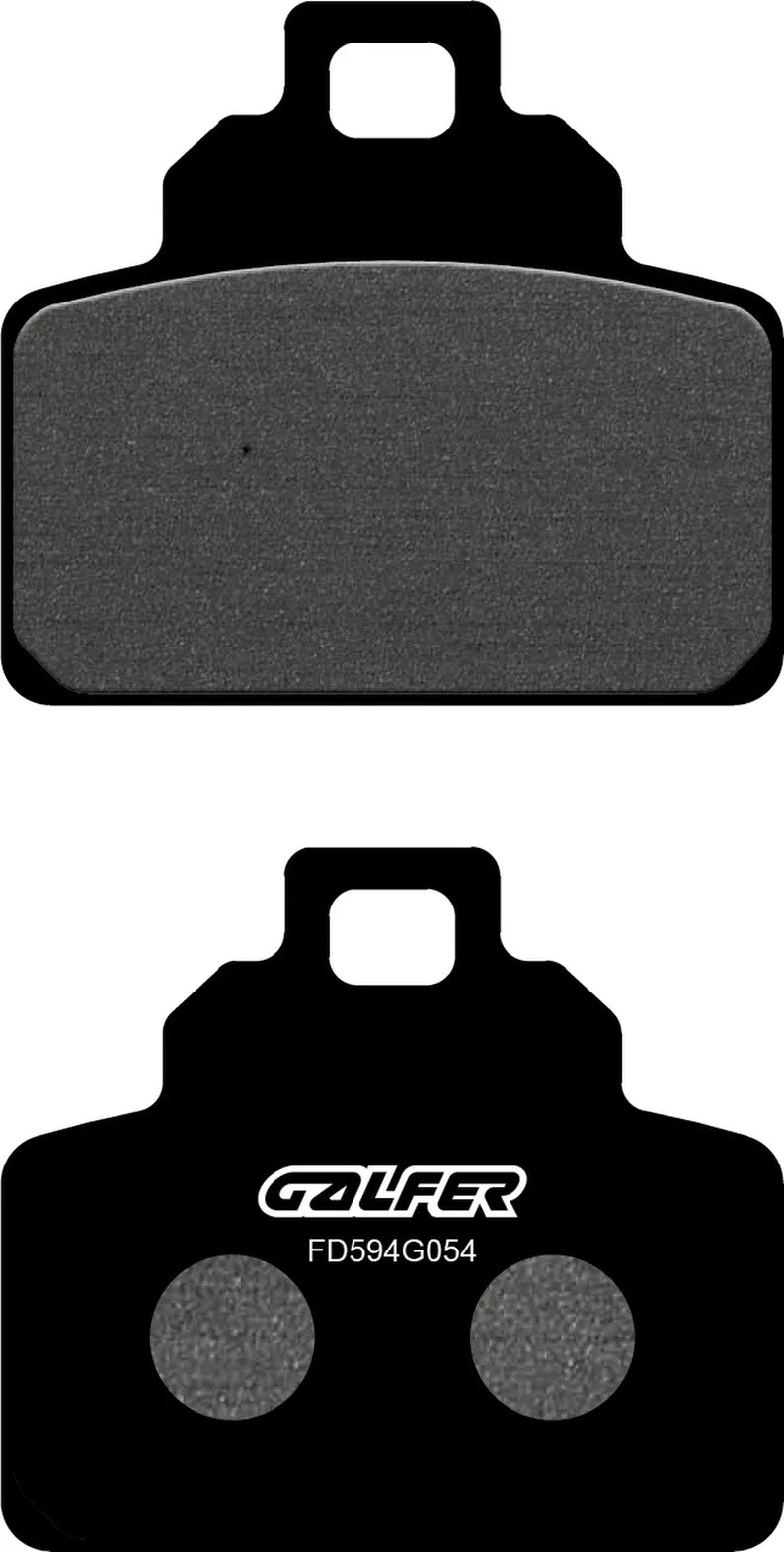 Rear Semi-Metal Brake Pads - Galfer Compatible With Piaggio Vespa Gts 125 Super (2022)