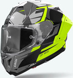 Casco Integrale Per Moto Airoh Gp800 - Gp8Ma31 Hpc Carbon Giallo Gloss Master Taglia M