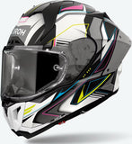 Full-Face Motorcycle Helmet Airoh Gp800 - Gp8Mu54 Hpc Carbon Multicolor Matte Must Size Xs