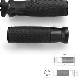 Knobs Ø22 Urlo - Rizoma Compatible With Ducati Monster 1200 S (2017-2019)