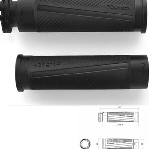 Knobs Ø22 30Gradi - Rizoma Compatible With Ducati Monster 1200 S (2017-2019)