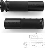 Manopole D22 Icon - Rizoma Compatibile Con Mv Agusta Brutale 910 S (2005-2011)