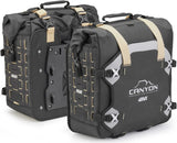Borse Laterali Monokey Canyon Nero 70 Lt Canyon Nylon - Givi Compatibile Con Ktm 1290 Super Adventure S (2021-2024)