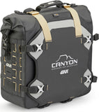 Monokey Cam-Side Canyon Black Side Case - 30 Lt Givi Canyon Nylon Black Size 30 Lt.