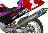 Impianto Di Scarico Completo Senza Omologazione Suono Round Carbonio - Termignoni Compatibile Con Honda Vfr 750