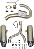 Impianto Di Scarico Completo Non Catalizzato E Senza Omologazione Suono Relevance Acciaio Inox Coppa Carbonio - Termignoni Compatibile Con Honda Crf 450 R (2015-2016)
