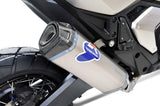 Terminale Di Scarico Con Omologazione Suono Scream Titanio Coppa Carbonio - Termignoni Compatibile Con Honda X-Adv 750 (2021-2024)