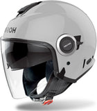 Casco Urban Per Moto Airoh Helyos - He681 Thermoplastic Hrt Concrete Grigio Gloss Color Taglia S