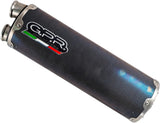 Exhaust Tip With Noise Certification Hyper Sonic Titanium Black - Gpr Compatible With Honda Crf 1100 L Africa Twin Adventure Sports (2025-2026)