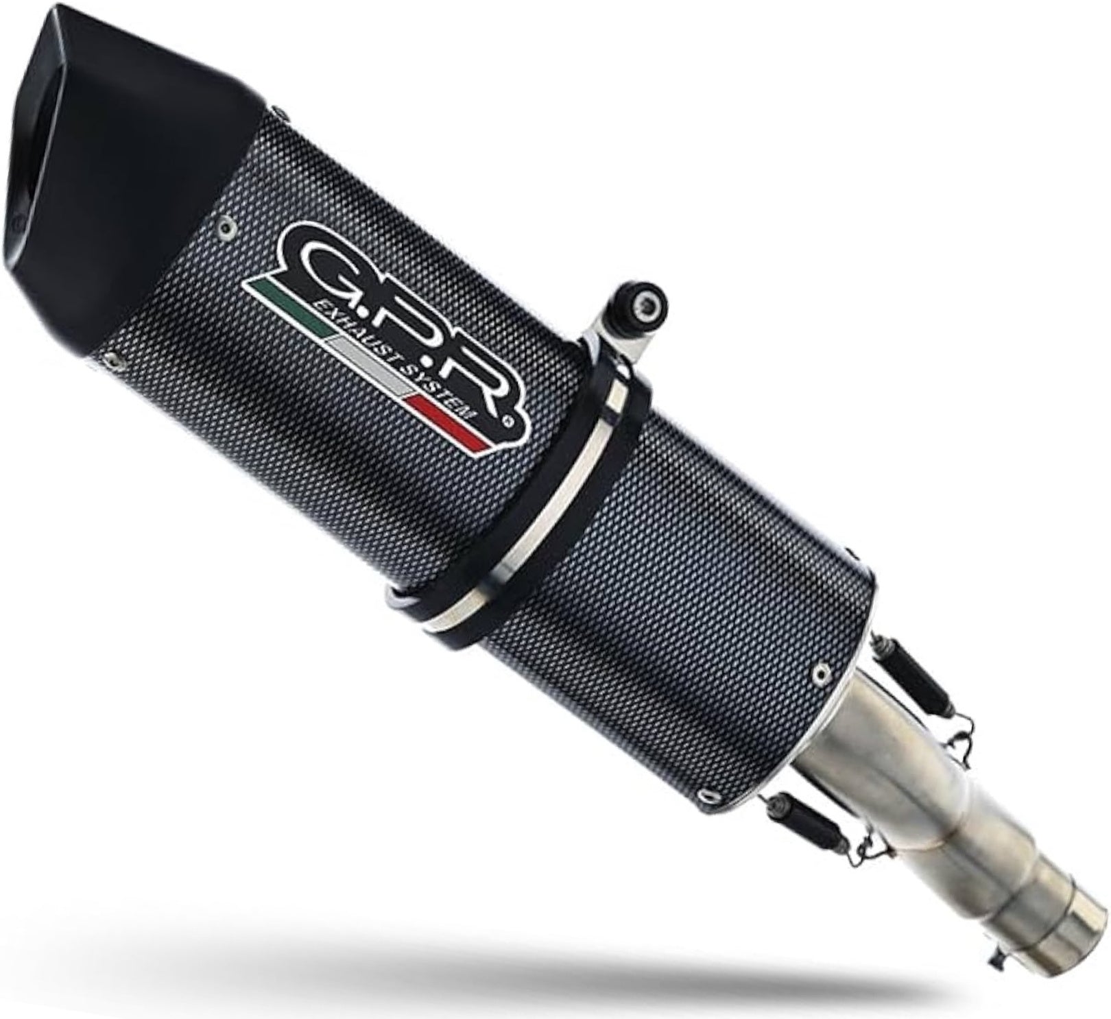 Complete Catalytic Exhaust System With Sound Certification Furore Carbon Look - Gpr Compatible With Can Am Spyder 1000 Rs - Rss (2013-2016)