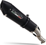 Complete Catalytic Exhaust System With Sound Certification Gpe Anniversary Black Titanium - Gpr Compatible With Suzuki An 650 Burgman (2013-2016)