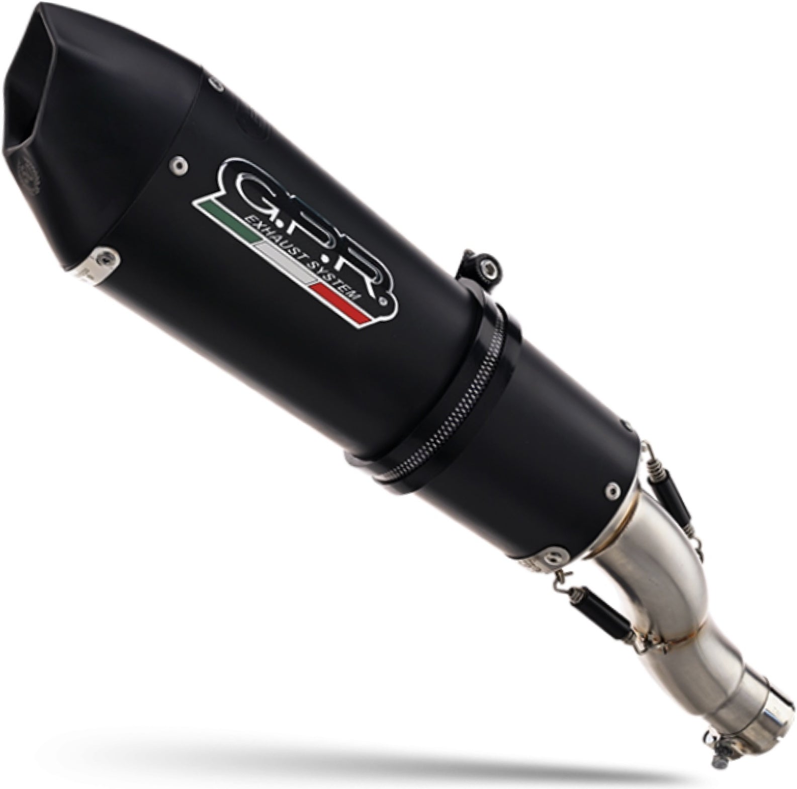 Complete Catalytic Exhaust System With Sound Certification Gpe Anniversary Black Titanium - Gpr Compatible With Can Am Spyder 1000 St - Sts (2013-2016)