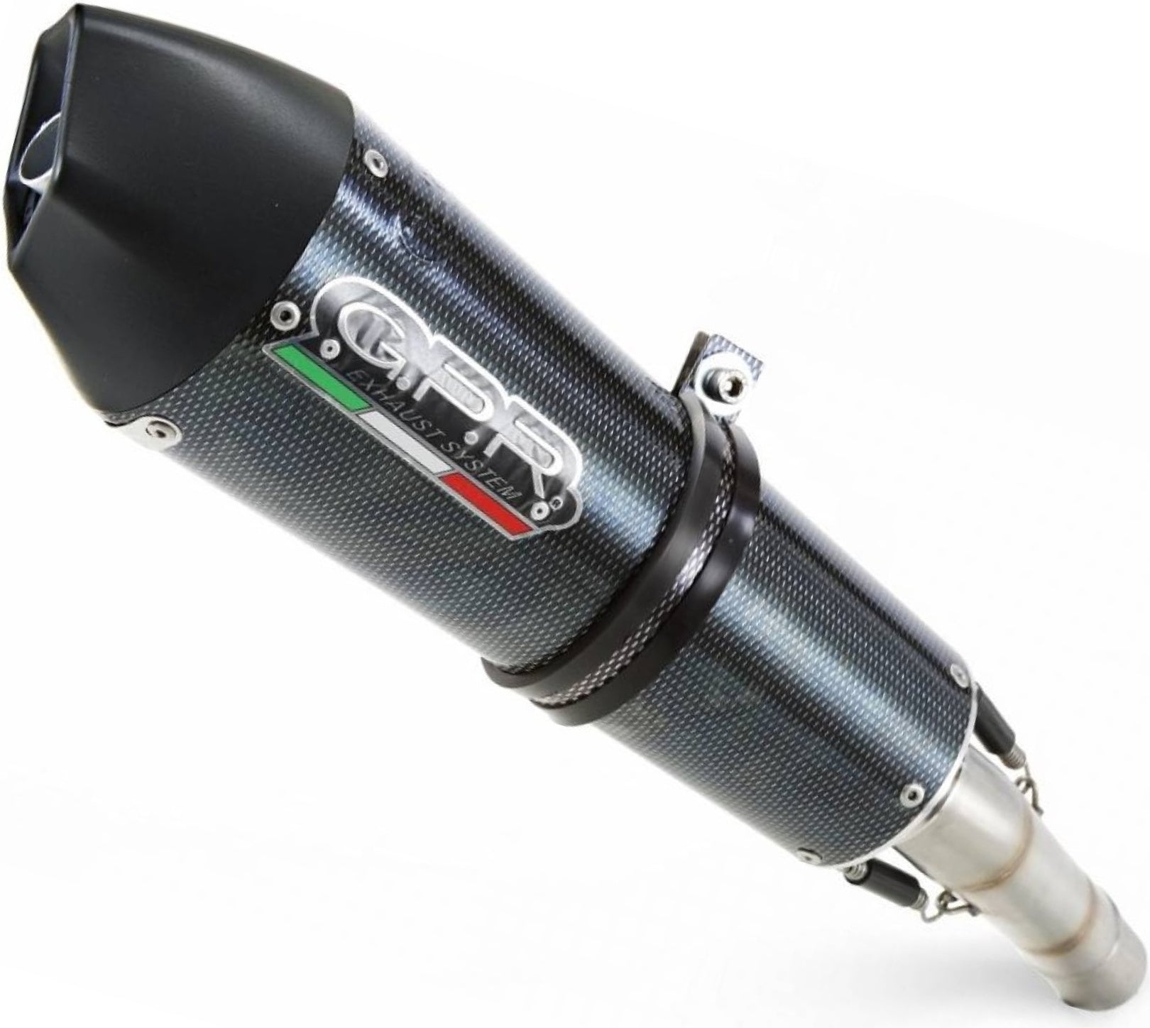 Complete Catalytic Exhaust System With Sound Certification Gpe Anniversary Carbon Look - Gpr Compatible With Can Am Spyder 1000 Rs - Rss (2013-2016)