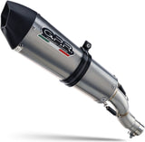 Complete Catalytic Exhaust System With Sound Certification Power Bomb Stainless Steel - Gpr Compatible With Quadro 3 (2011-2017)