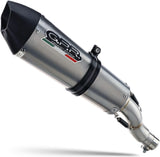 Impianto Di Scarico Completo Catalizzato E Con Omologazione Suono Gp Evo4 Titanio - Gpr Compatibile Con Husqvarna Supermoto 701 (2021-2023)