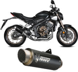 Complete Non-Catalytic Exhaust System With Sound Certification Gppro Steel Black - Mivv Compatible With Honda Cb 650 R (2024-2026)