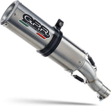Complete Catalytic Exhaust System With Sound Certification M3 Stainless Steel - Gpr Compatible With Yamaha Yzf-R 125 Ie (2014-2016)