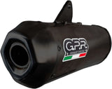 Impianto Di Scarico Completo Non Catalizzato E Senza Omologazione Suono Powercone Evo Acciaio - Gpr Compatibile Con Moto Guzzi V7 Iii Special - Stone - Carbon (2017-2018)