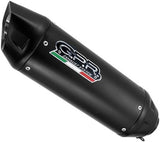 Terminale Di Scarico Con Omologazione Suono F205 Acciaio - Gpr Compatibile Con Zontes Zx 310 (2018-2020)